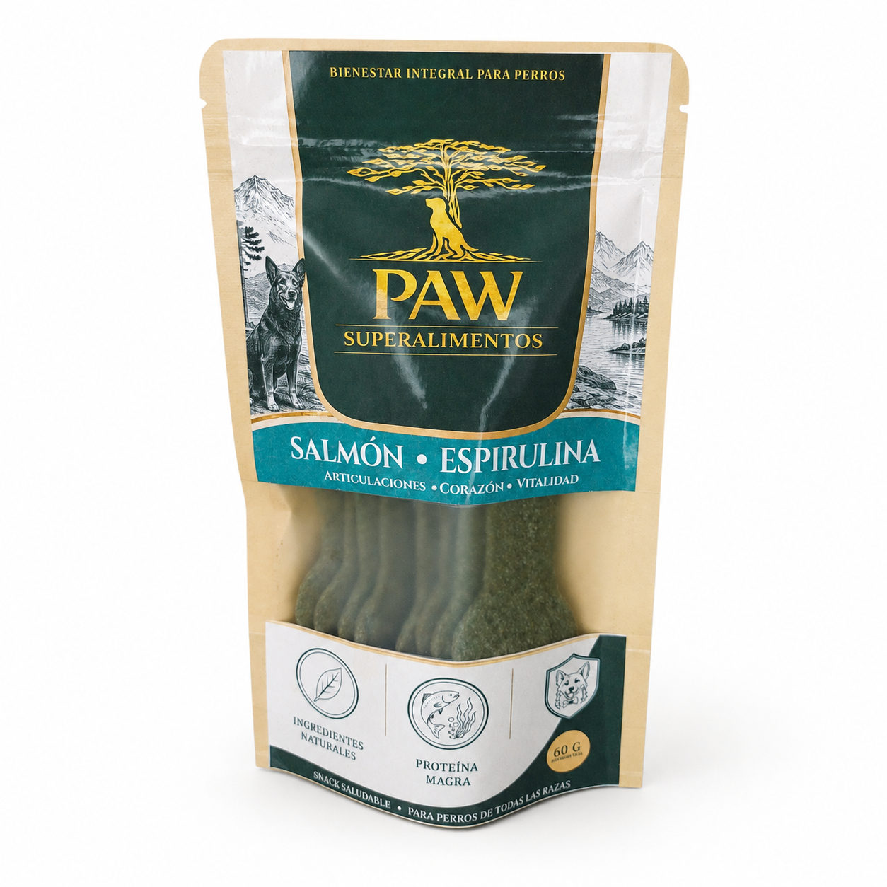 Espirulina + Salmón