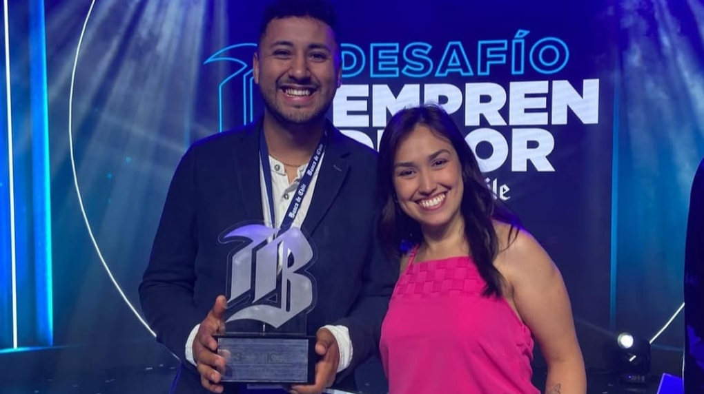 Fundadores de PAW en la final del Desafío Emprendedor